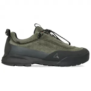 ROA Wander x Waterproof Hiking Shoes Unisex Black Green