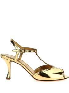 Сандалии Ferragamo Ely 70 мм, золотой