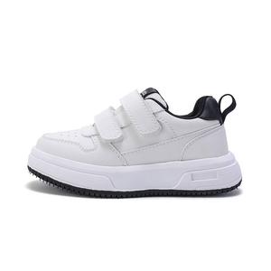 Антискользящие износостойкие низкие детские скейтерские кроссовки Kids' RED DRAGONFLY, белый/черный