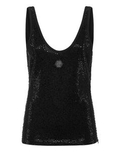 Майка Mix Strass Philipp Plein, черный