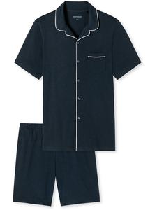 Пижама тонкий интерлок Schiesser, синий