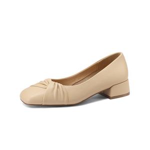 Повседневные туфли 3,5 см женские Mulinsen, Apricot