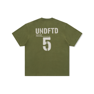Футболка Unisex Crew Neck UNDEFEATED, оливково-зеленый