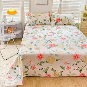 Antarctic Комплект постельного белья (простыня 120х230 см, 2 наволочки) из 100% хлопка, цвет Romantic Encounter