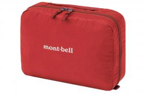 Нейлоновая косметичка большая unisex MONTBELL, красный