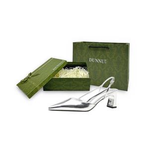 Туфли на высоком каблуке для женщин. В комплекте коробка Dunnu, Black