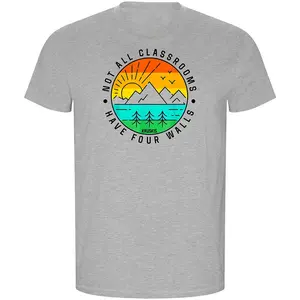 Футболка с коротким рукавом Kruskis Not All Classrooms ECO, серый