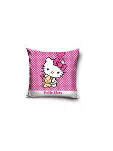 Наволочка 40х40 см - Декор с щенком Hello Kitty