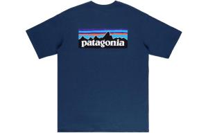 Футболка P 6 Logo Responsibili Patagonia, темно-синий/ctrb