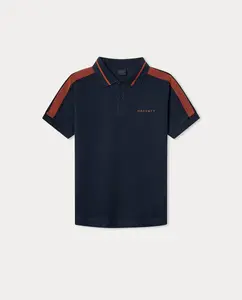 Детская футболка Polo Tape от HS Hackett, темно-синий