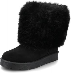 Женские утепленные ботинки Journee Comfort Foam Shanay для холодной погоды Journee Collection, Black