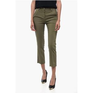 Плиссированные брюки-сигареты Idra, Green