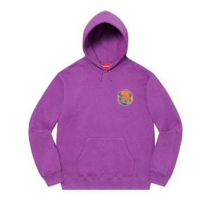 Толстовка Supreme Embryo Hooded Sweatshirt Violet, фиолетовый