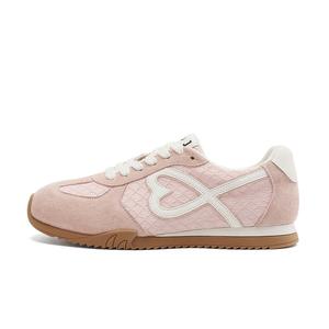 JOSINY Весенние универсальные кроссовки для скейтбординга в спортивном стиле с мягкой подошвой, модные легкие повседневные туфли для женщин, светло-розовые