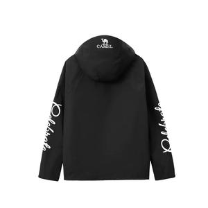 Ветровка All weather Waterproof, Windproof, Breathable, Abrasion Resistant, Cold Resistant Unisex CAMEL, phantom черный