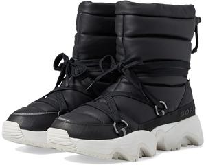 Сапоги дутики женские SOREL Kinetic Impact NXT Boot зимние водонепроницаемые, черный