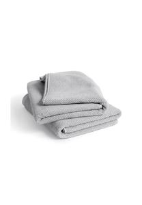 Полотенце банное Herzbach Home, 70x140 см, жемчужно-серый