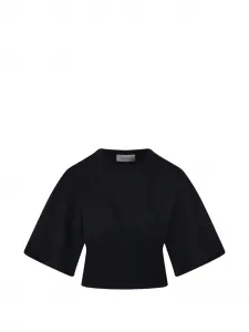 Укороченный топ Sportmax, черный