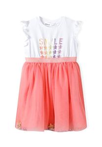 Платье MINOTI Dress, цвет coral