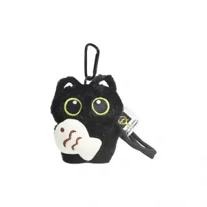 Угольный шарообразный монстр плюшевый кулон высота 9см MIC RABBIT