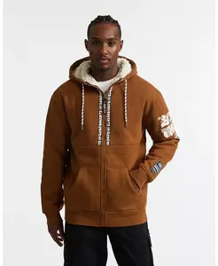 Мужская толстовка с начесом Birth Year Ecko Unltd, коричневый