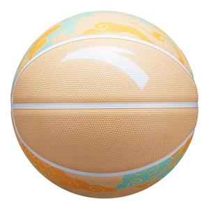 ANTA Китайский резиновый баскетбольный мяч orange yellow размер 5/7 тренировочный соревновательный unisex