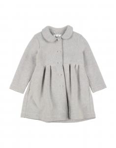 Пальто для девочек Il Gufo, светло-серый