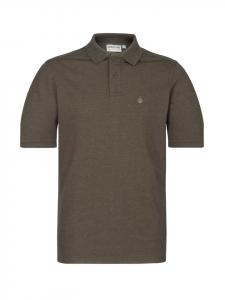 Naketano Рубашка-поло для гольфа, оливковый меланж