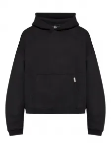 Свитер с капюшоном и карманом Represent, черный