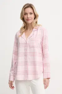 Пижамная рубашка Hollister Co., розовый
