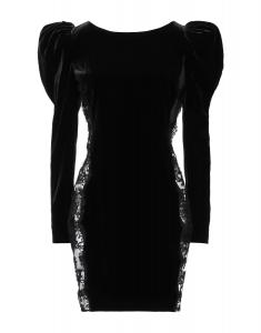 Платье Alessandra Rich, черный