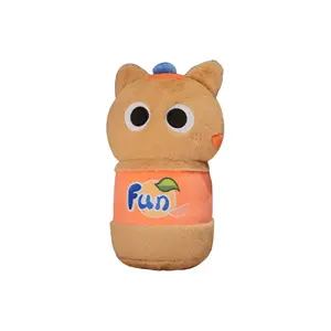 Кукла плюшевая Beverage Cat, высота 40 см Bitter purchase, оранжевый