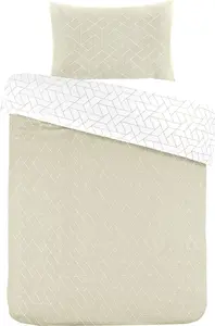 Постельное белье Florence 100-GB бежевое 225см x 225см / 50см x 75см (2 шт.) Kayoom GmbH