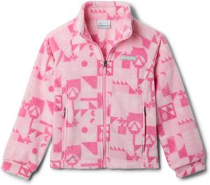 Columbia Youth Girls Benton Springs II Printed Fleece, Wild Rose Quest