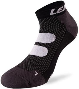 Компрессионные короткие носки Lenz 5.0, Black/Grey