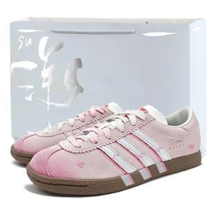 Adidas Neo Розовые сердце невинность противоскользящие низкие скейтерские кроссовки унисекс коричневый - китайский стиль шоппинг сумка, цвет Chinese Style Shopping Bag