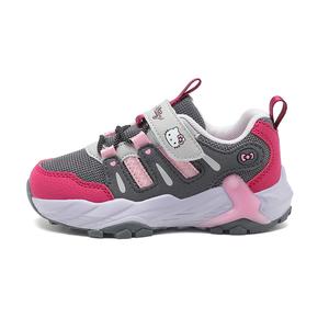 Дышащие детские кроссовки Hello Kitty для детей от 3 до 7 лет Sanrio, серый/розовый/красный