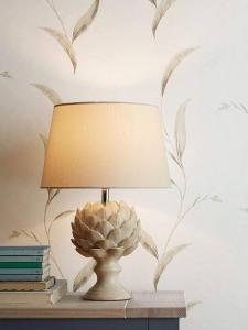 Керамическая настольная лампа Artichoke Laura Ashley, Gloss White