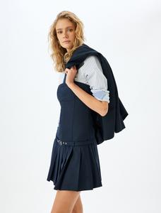 Платье Koton, темно-синий