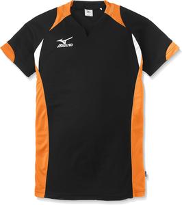 Волейбольная толстовка Mizuno 59HV324, черный/оранжевый