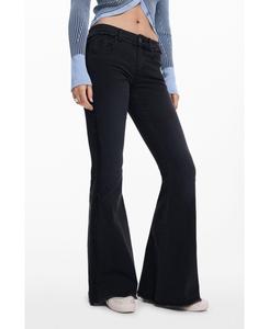 Женские джинсы-клеш Desigual, Black