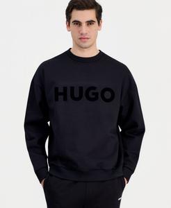 Мужская толстовка Dinex Oversized с логотипом Hugo Boss, BLACK