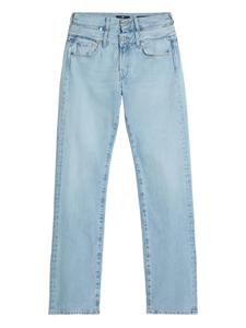 Тесс прямые джинсы 7 For All Mankind, синий