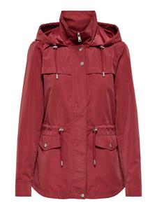 ONLY Парка для межсезонья 'ONLSTARLINE' в цвете бургунди