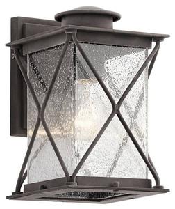 Настенный светильник Licht-Erlebnisse PLUVIA цвет zink verwittert/transparent