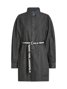 Платье-рубашка KARL LAGERFELD JEANS, черный