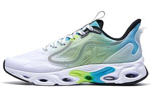 Кроссовки мужские низкие белые/зеленые Xtep