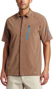 Salomon Men's Cosmic Shirt, Mid Brown