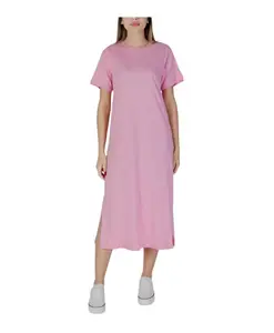 Платье миди Bysmilan 20813283 B.Young, розовый