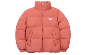 Пуховик унисекс розовый Mlb, розовый